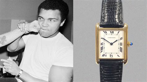 muhammad ali cartier tank